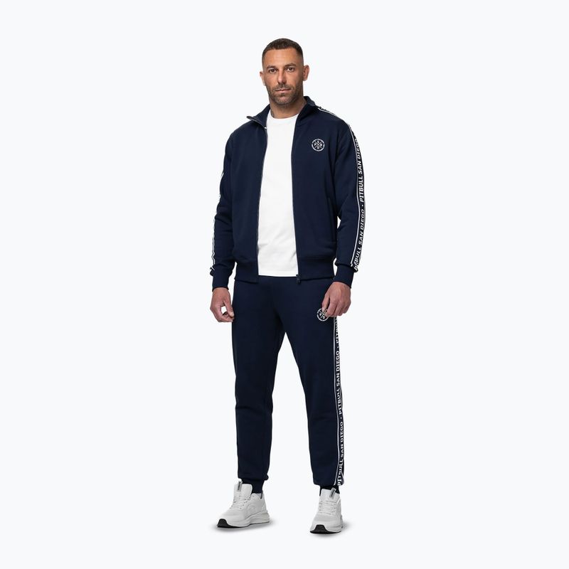 Bluză pentru bărbați Pitbull Nexus Track Jacket dark navy 2