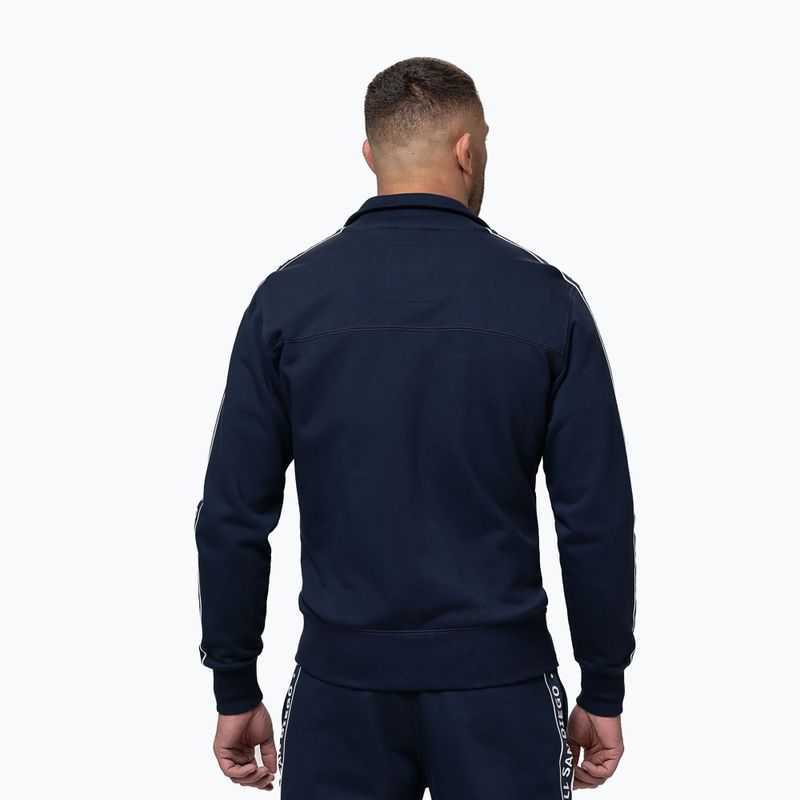 Bluză pentru bărbați Pitbull Nexus Track Jacket dark navy 3