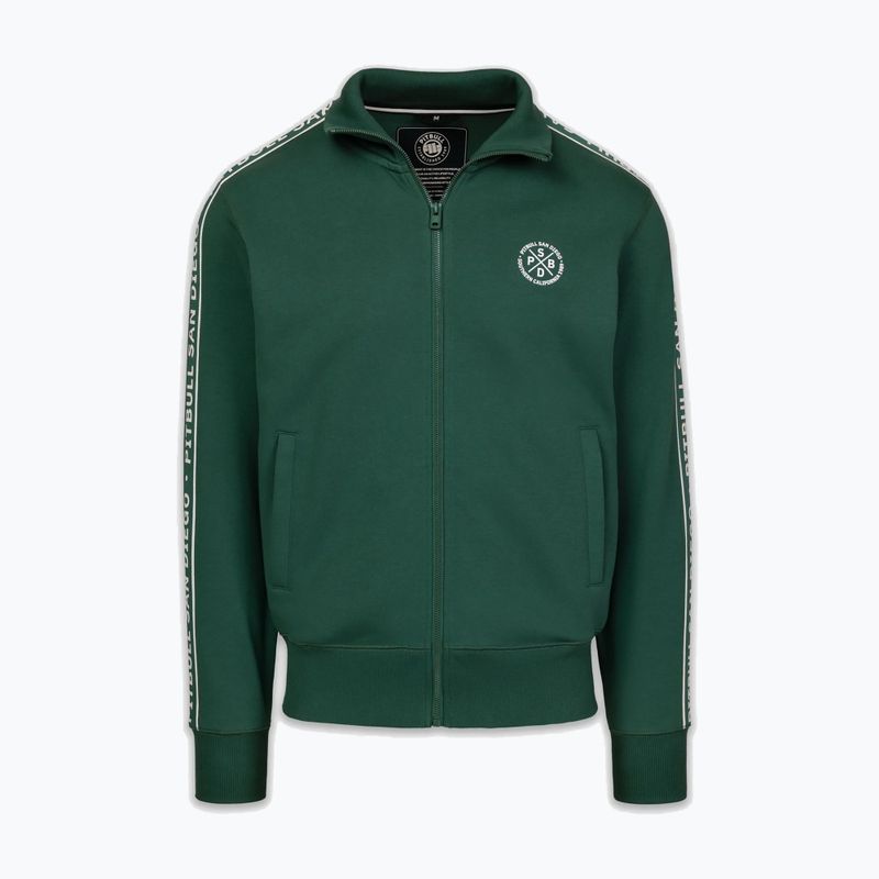Bluză pentru bărbați Pitbull Nexus Track Jacket bottle green 5