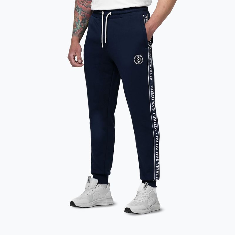 Pantaloni pentru bărbați Pitbull Nexus Track dark navy 4