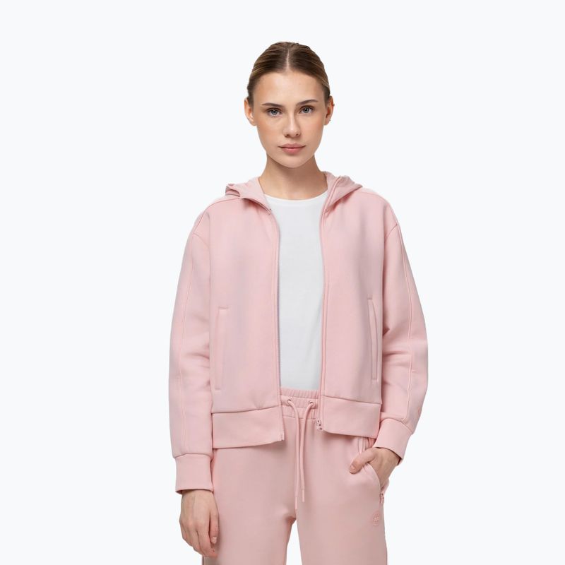 Bluză pentru femei Pitbull Discovery Hooded Zip strawberry cream 4