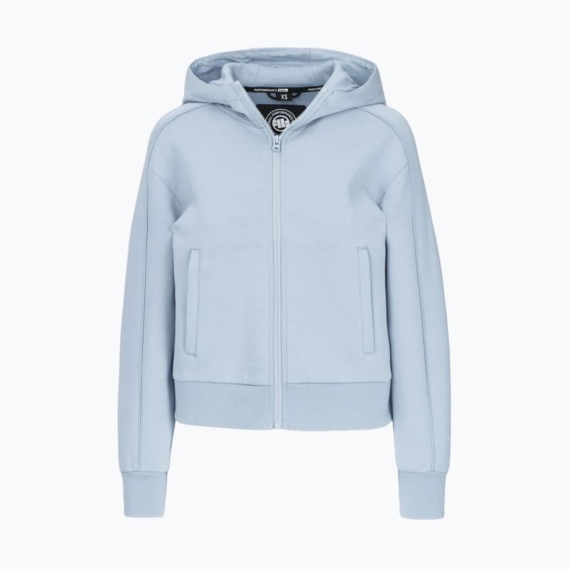 Bluză pentru femei Pitbull Discovery Hooded Zip frosted blue 5