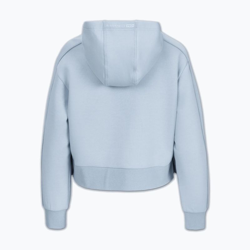 Bluză pentru femei Pitbull Discovery Hooded Zip frosted blue 6