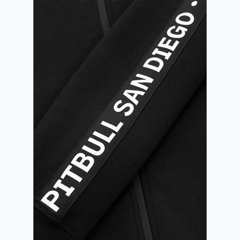 Bluză pentru femei Pitbull Explory Tape Hooded Zip black 12