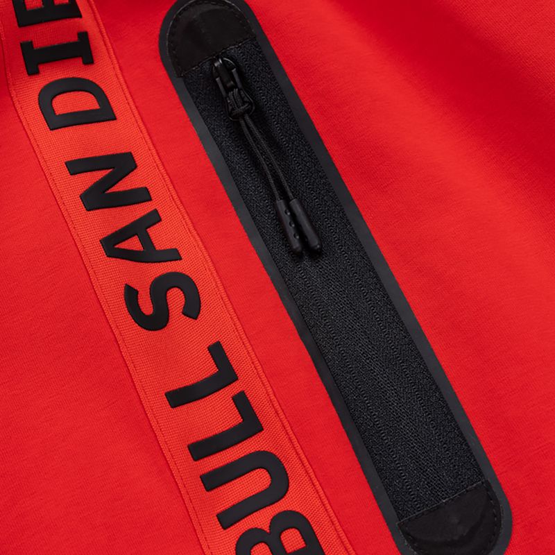 Pantaloni pentru femei Pitbull Explory Tape Track fluo / red 4