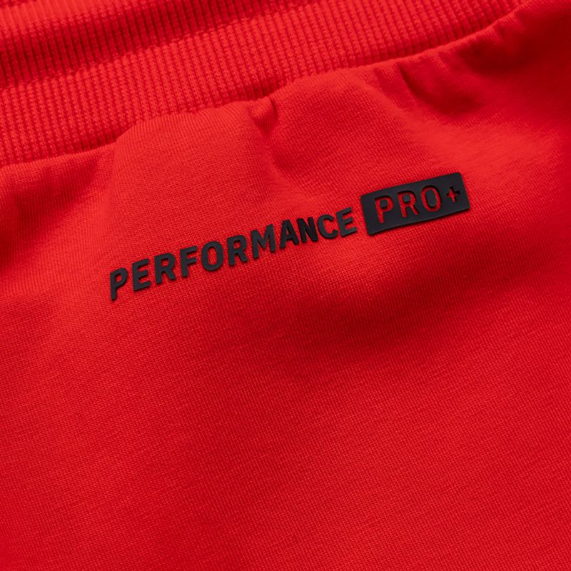 Pantaloni pentru femei Pitbull Explory Tape Track fluo / red 6