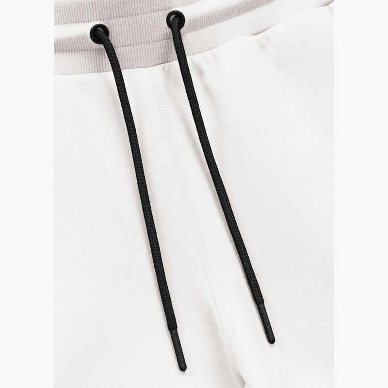 Pantaloni scurți pentru femei Pitbull Explory Tape off white 7