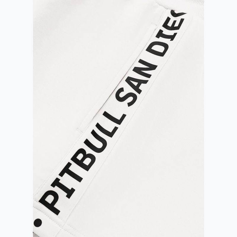 Pantaloni scurți pentru femei Pitbull Explory Tape off white 9