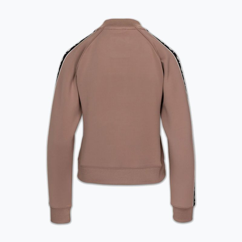 Bluză pentru femei Pitbull Verona Collar Zip chocolate mousse 7