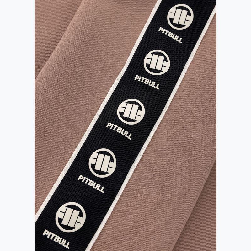 Bluză pentru femei Pitbull Verona Collar Zip chocolate mousse 10