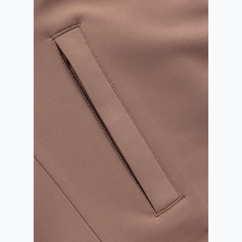 Bluză pentru femei Pitbull Verona Collar Zip chocolate mousse 11