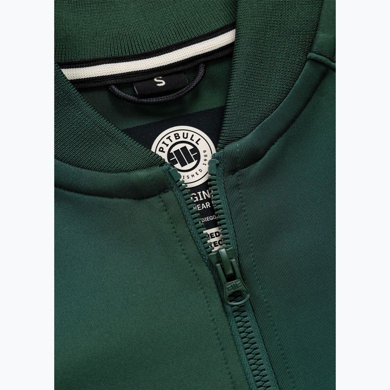 Bluză pentru femei Pitbull Verona Collar Zip bottle green 8