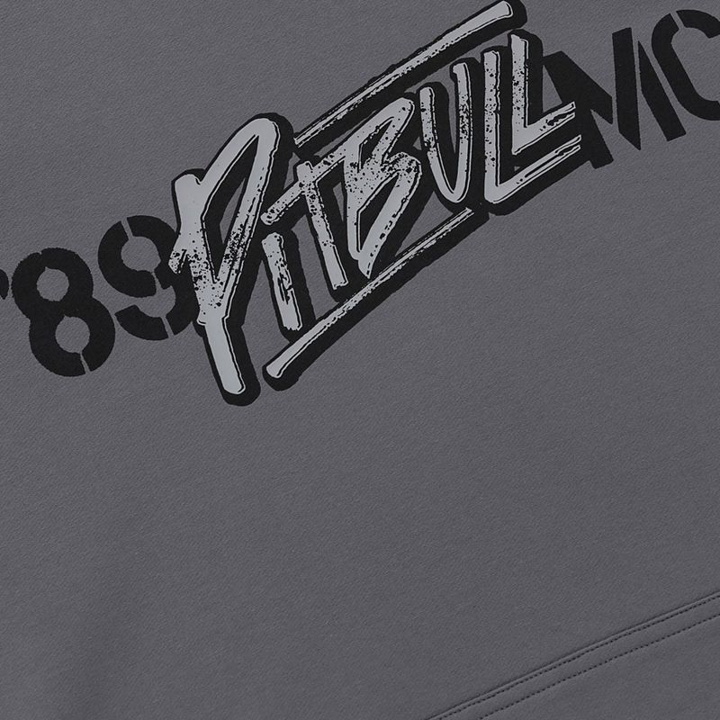 Bluză pentru bărbați Pitbull MC Sweatshirt Hooded graphite 8