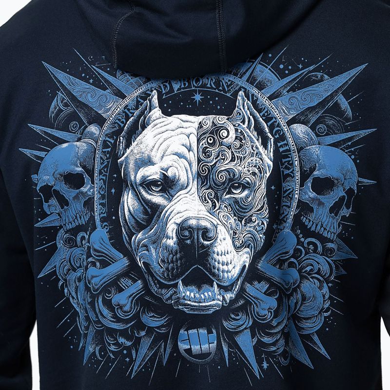 Bluză pentru bărbați Pitbull World Sweatshirt Hooded dark navy 4