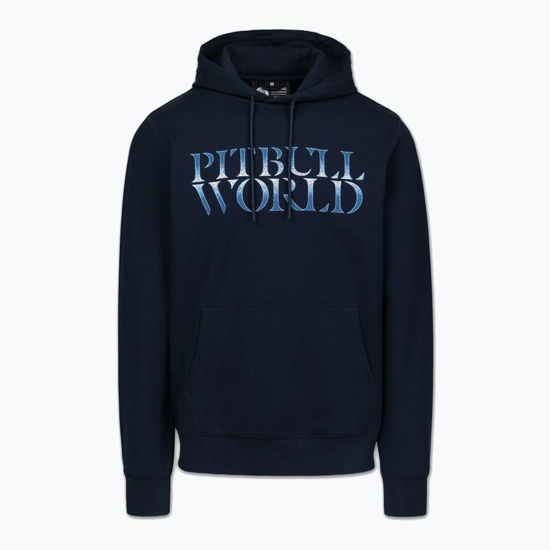 Bluză pentru bărbați Pitbull World Sweatshirt Hooded dark navy 5