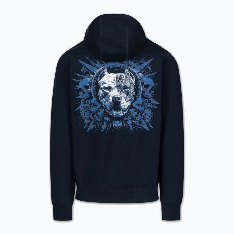 Bluză pentru bărbați Pitbull World Sweatshirt Hooded dark navy 6