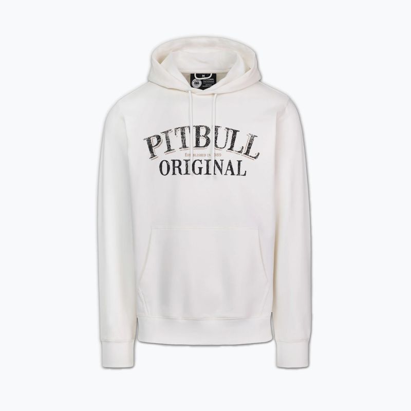 Bluză pentru bărbați Pitbull Midnight Sweatshirt Hooded off white 6