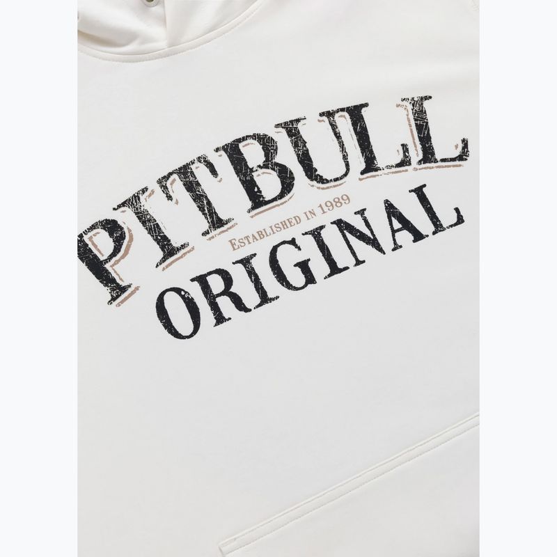 Bluză pentru bărbați Pitbull Midnight Sweatshirt Hooded off white 8