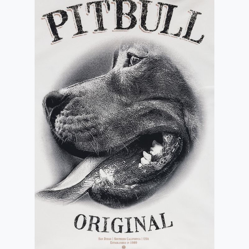 Bluză pentru bărbați Pitbull Midnight Sweatshirt Hooded off white 9