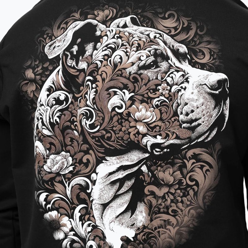 Bluză pentru bărbați Pitbull Tatto Hooded black 4