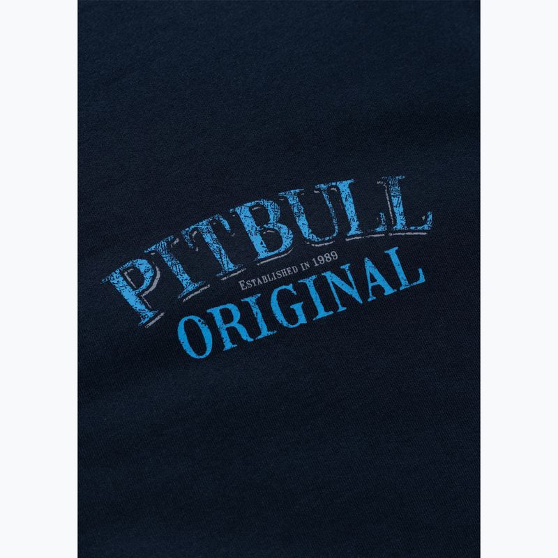 Bluză pentru bărbați Pitbull Midnight Sweatshirt Zip Hooded dark navy 8
