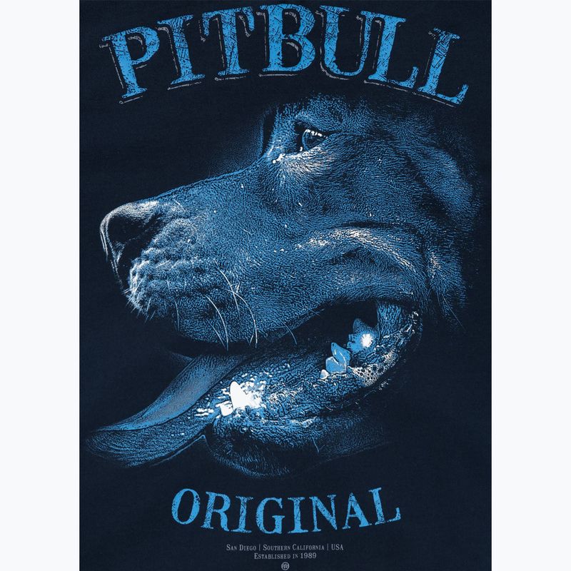 Bluză pentru bărbați Pitbull Midnight Sweatshirt Zip Hooded dark navy 9
