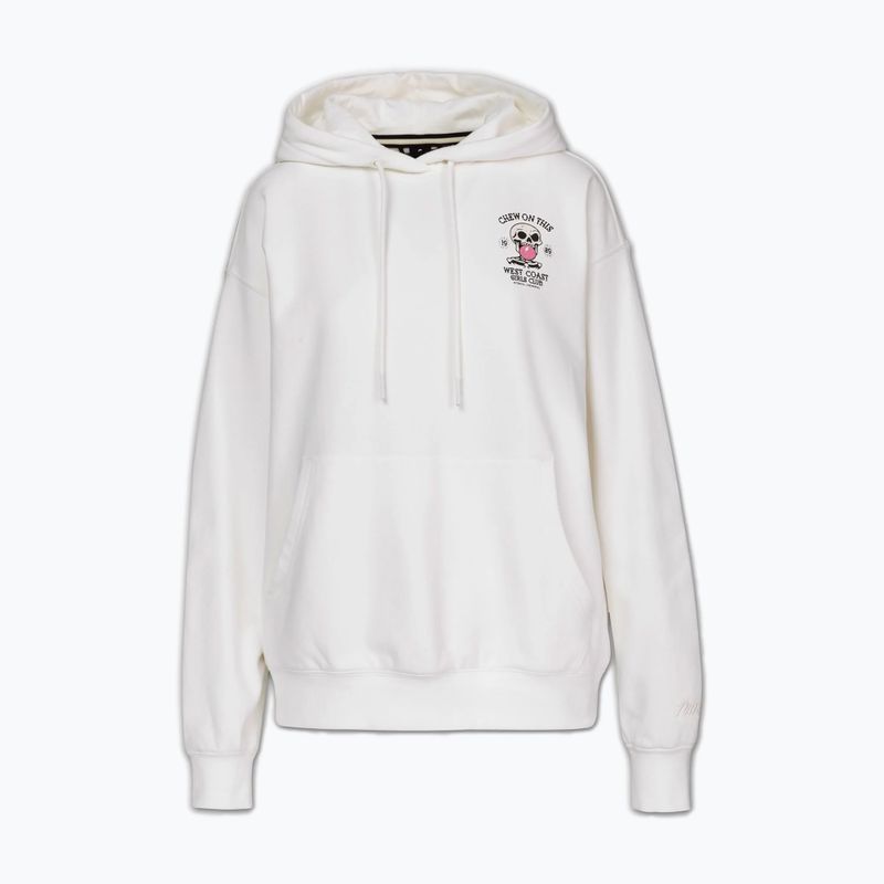 Bluză pentru femei Pitbull Chew On This Hooded off white 6