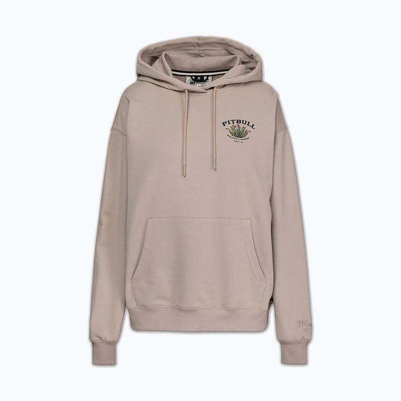 Bluză pentru femei Pitbull Bullets & Blooms Hooded sand savana 5