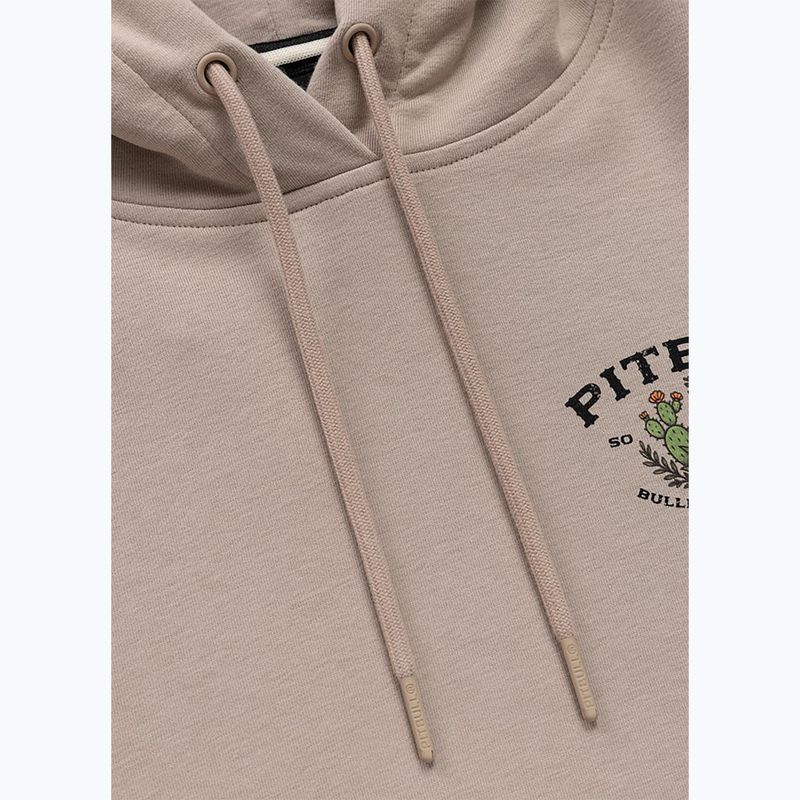 Bluză pentru femei Pitbull Bullets & Blooms Hooded sand savana 7