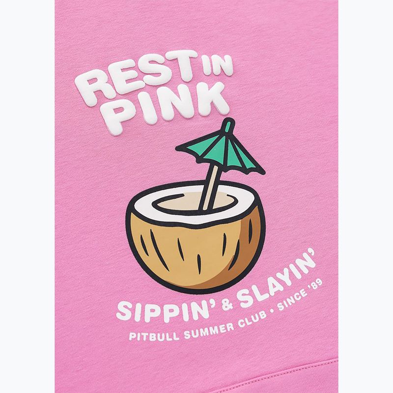 Bluză pentru femei Pitbull Rest In Pink Hooded ice pink 7