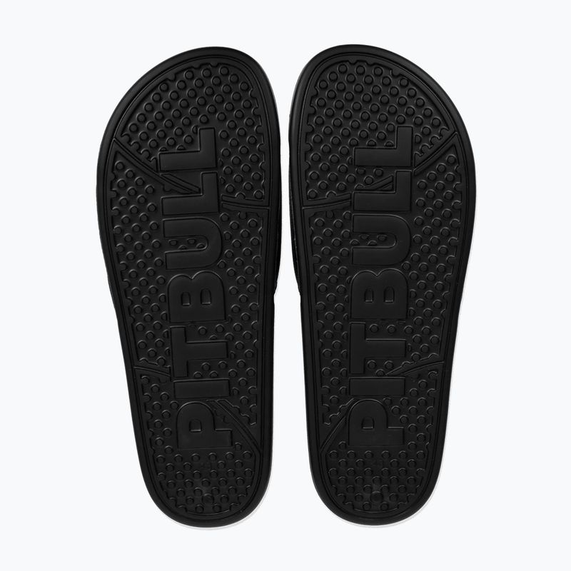 Șlapi pentru bărbați Pitbull Logo black 3