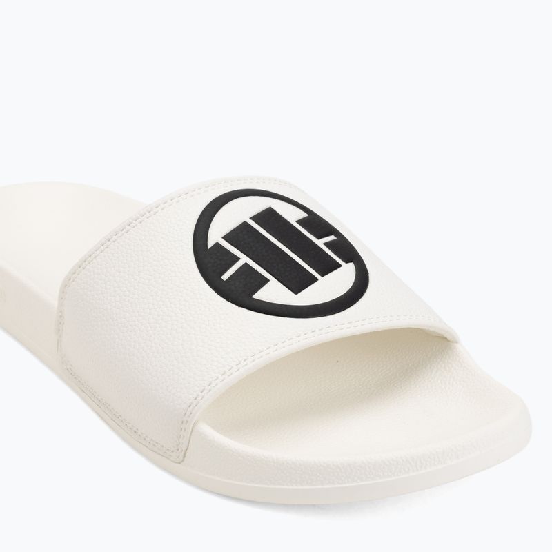 Șlapi pentru bărbați Pitbull Logo white 7
