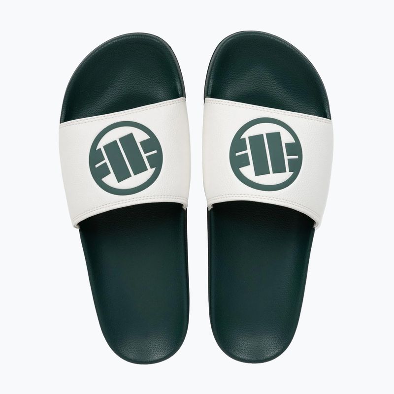 Șlapi pentru bărbați Pitbull Logo bottle green 4
