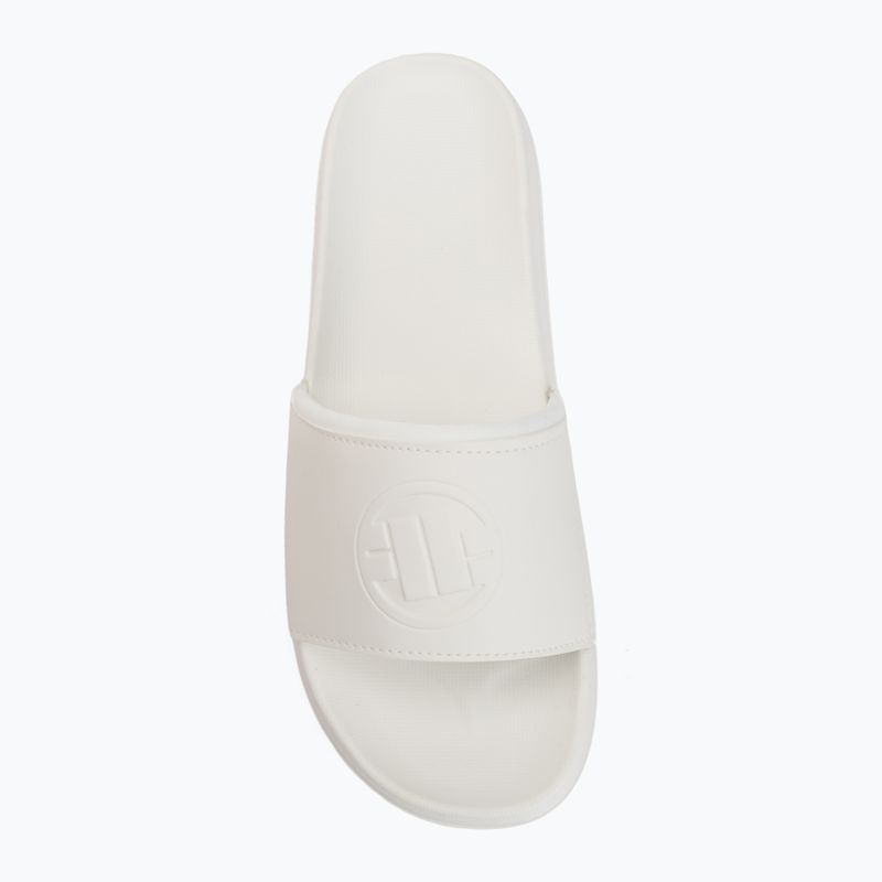 Șlapi pentru femei Pitbull White logo 5