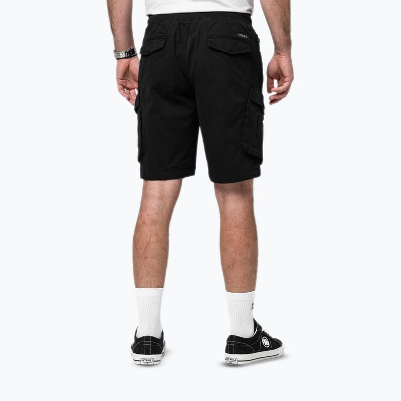 Shorturi bărbătești Pitbull Proctor Drawstring Cargo black 2