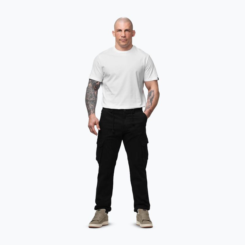 Pantaloni pentru bărbați Pitbull Proctor Drawstring Jogger Cargo black 2