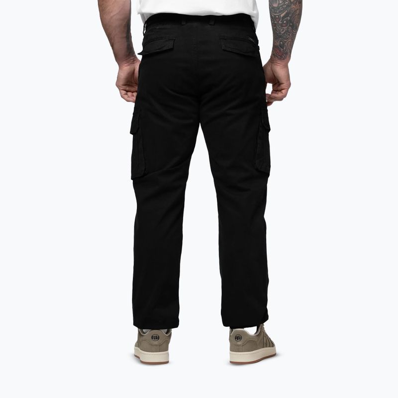 Pantaloni pentru bărbați Pitbull Proctor Drawstring Jogger Cargo black 3