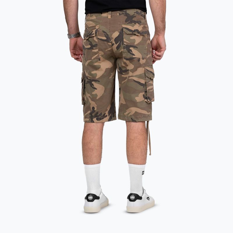 Shorturi bărbătești Pitbull Volmer Long Cargo camo 2