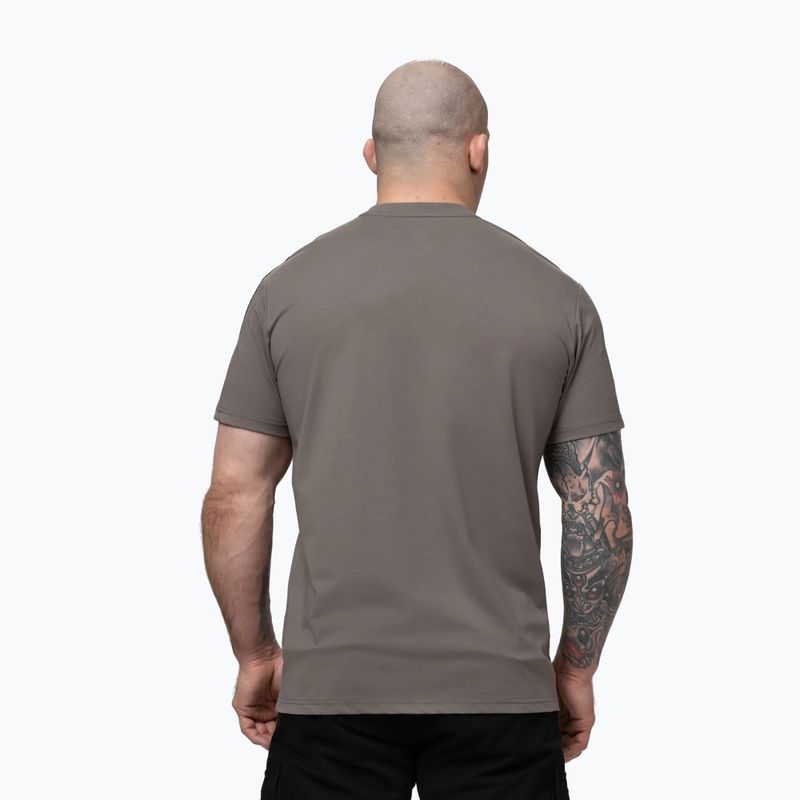 Tricou pentru bărbați Pitbull Tape Nugget taupe 3
