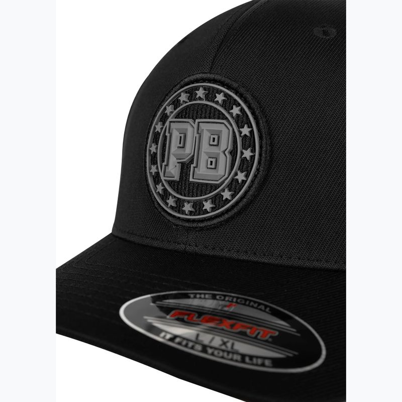 Șapcă pentru bărbați Pitbull Full Cap Tyrian Flexfit black 3