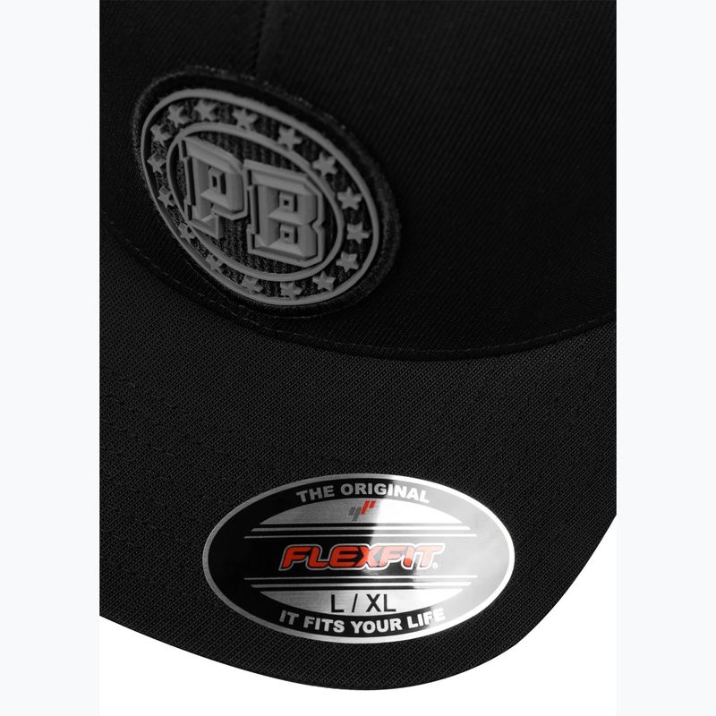 Șapcă pentru bărbați Pitbull Full Cap Tyrian Flexfit black 4