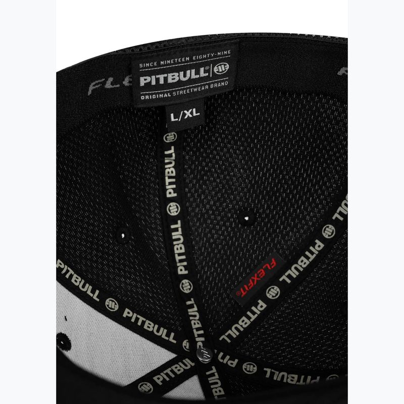 Șapcă pentru bărbați Pitbull Full Cap Tyrian Flexfit black 6