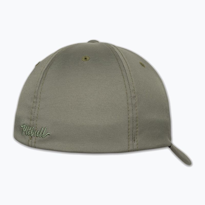 Șapcă pentru bărbați Pitbull Full Cap 3D Cal Flexfit Dusty Salvia green 2