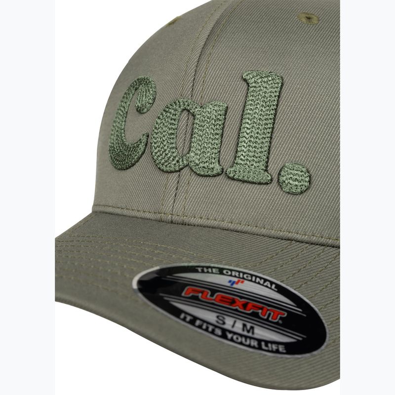 Șapcă pentru bărbați Pitbull Full Cap 3D Cal Flexfit Dusty Salvia green 3