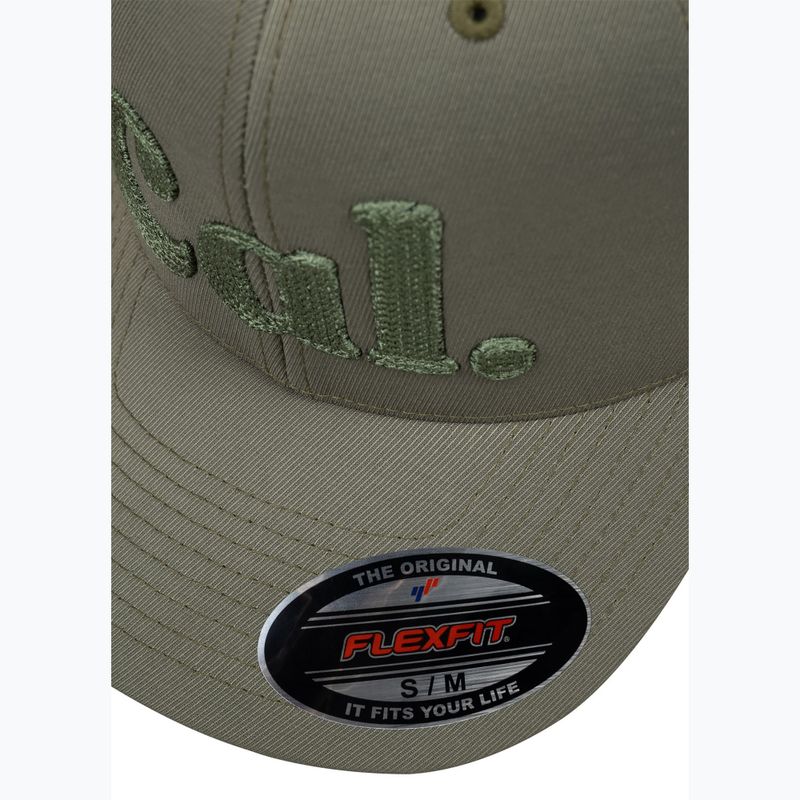 Șapcă pentru bărbați Pitbull Full Cap 3D Cal Flexfit Dusty Salvia green 4