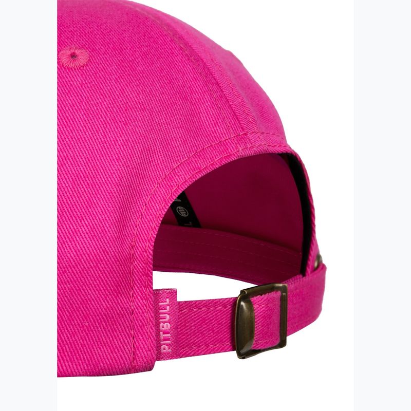 Șapcă pentru bărbați Pitbull 3D Chenile EMB Cal Classic Low Profile pink 6