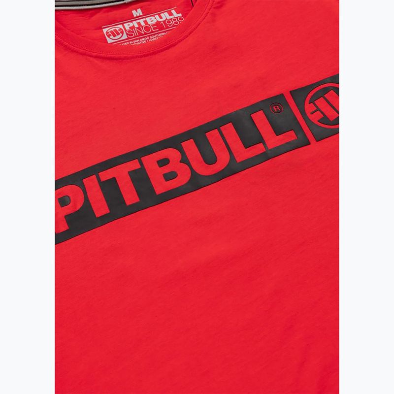 Tricou pentru bărbați Pitbull Hilltop fluo/red 6
