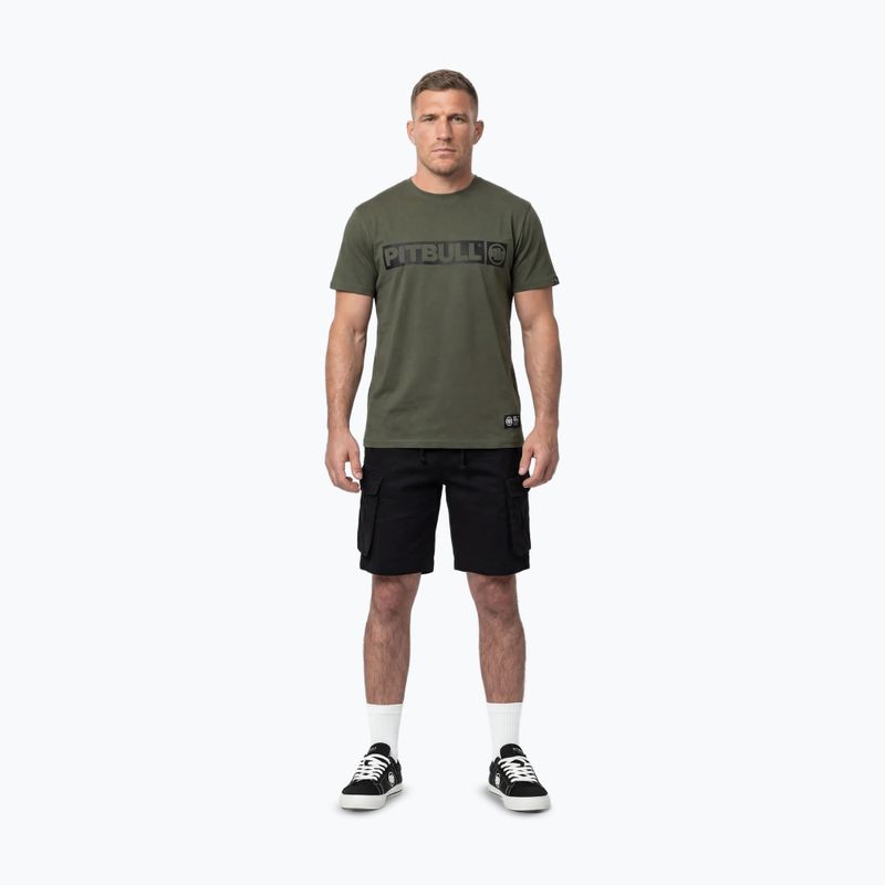 Tricou pentru bărbați Pitbull Hilltop green 2