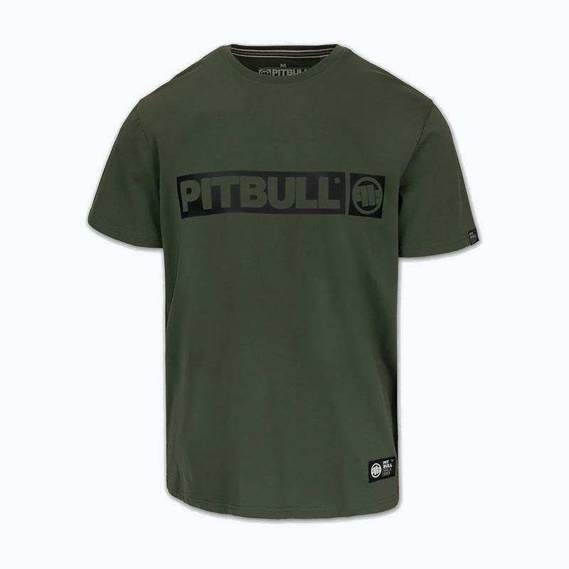 Tricou pentru bărbați Pitbull Hilltop green 3