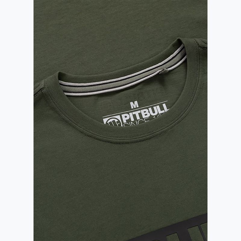 Tricou pentru bărbați Pitbull Hilltop green 5
